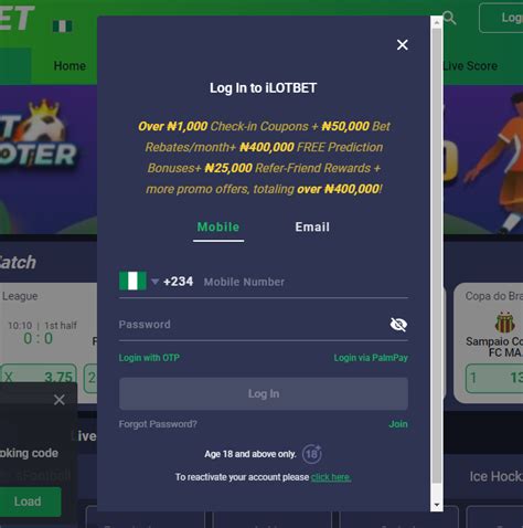 ibet nigeria login